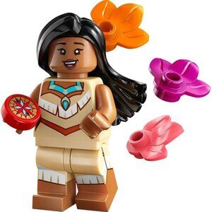 LEGO Disney 100 - Pocahontas Minifigure - 71038 - Unsealed